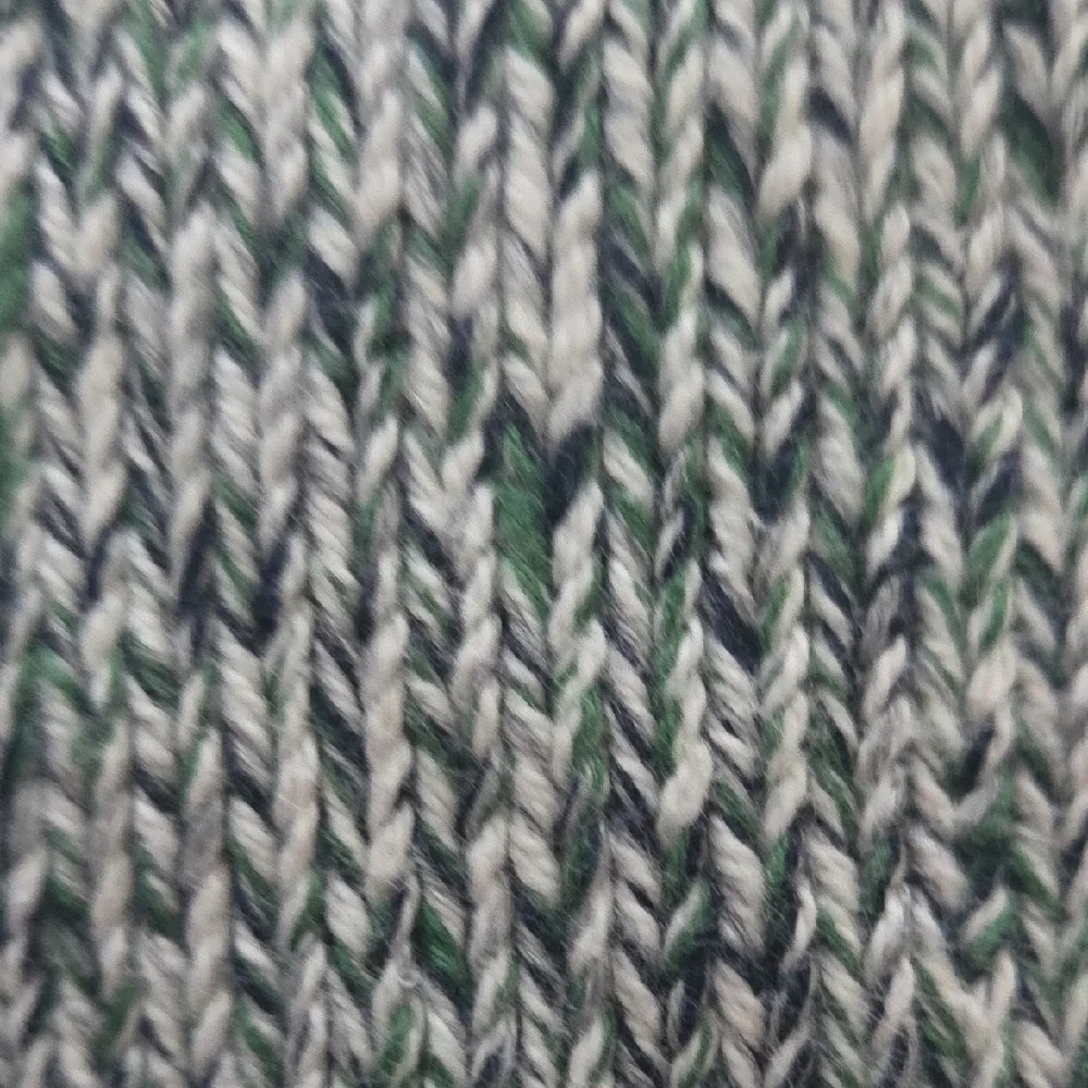 J. Crew Green and White Crewneck Sweater - Picture 4 of 10